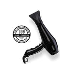 Super Dry Professional Styling Hair Dryer, Black